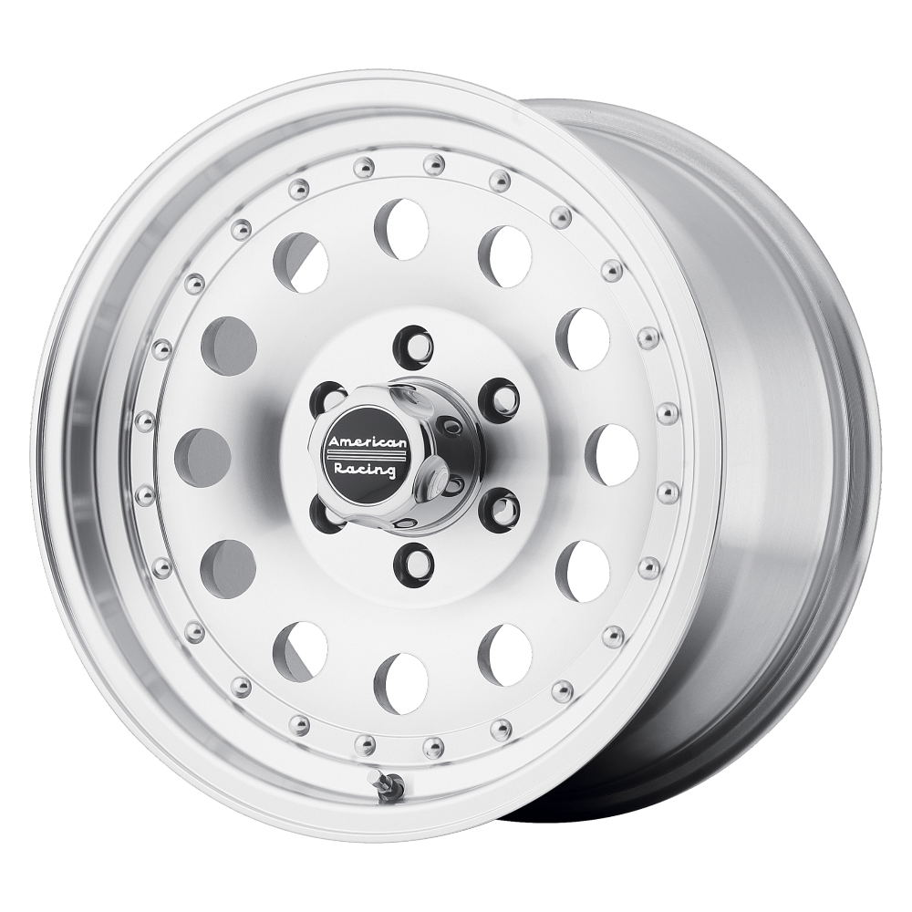 American Racing 16X7 AR62 8X165.1 MACHINED W/ CLEAR COAT -8