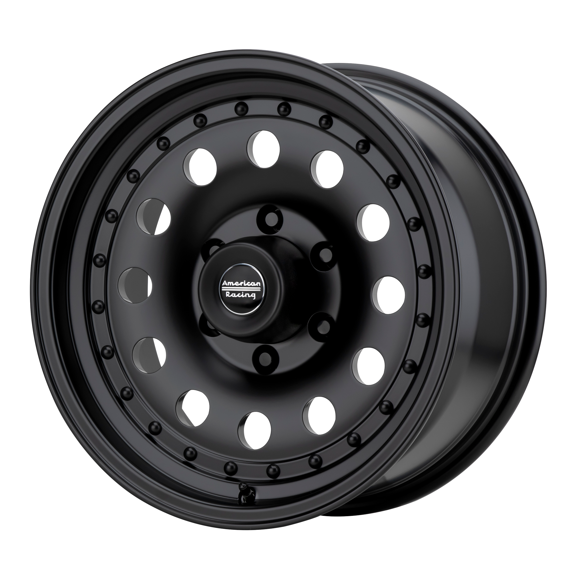 American Racing 15X8 AR62 5X139.7 SATIN BLACK -19
