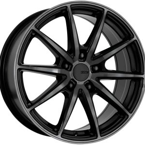 Created with GIMP King 15x6.5 CRANK 4x100 & 4x114.3 BLACK TINT GLOSS BLACK +40