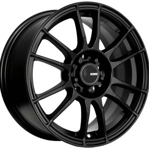 King 16x7 CIRCUIT 5x100 & 5x114.3 SATIN BLACK +40