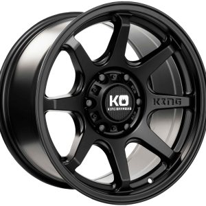 King 17x7.5 GRAPPLER 5x120 SATIN BLACK +35