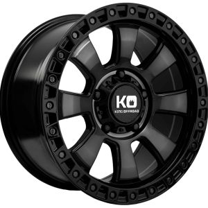Created with GIMP King 17x9 ARMOR 6x139.7 GLOSS BLACK - BLACK TINT +40