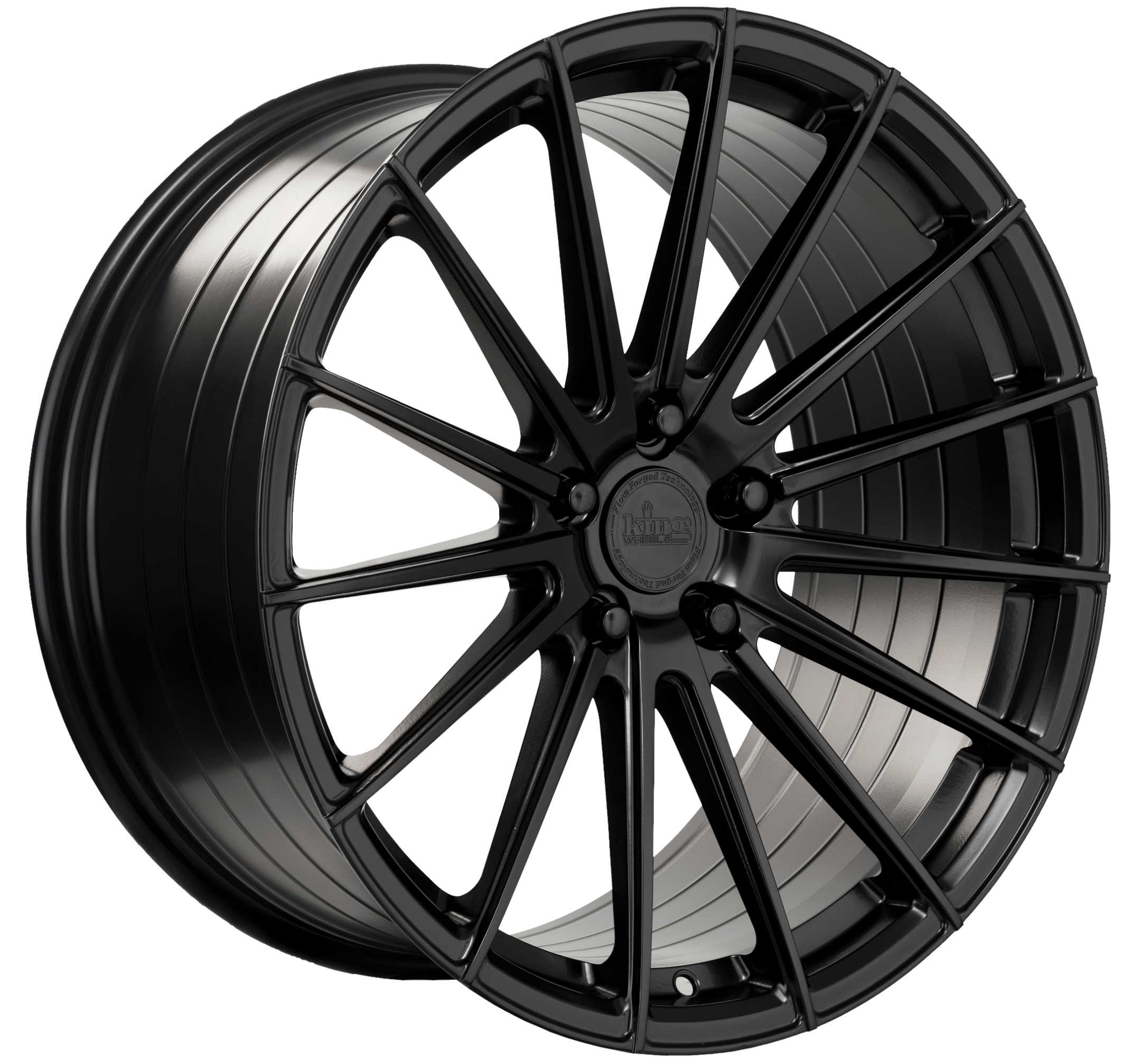 King 18x8 MILANO 5x100 BLACK SATIN +43