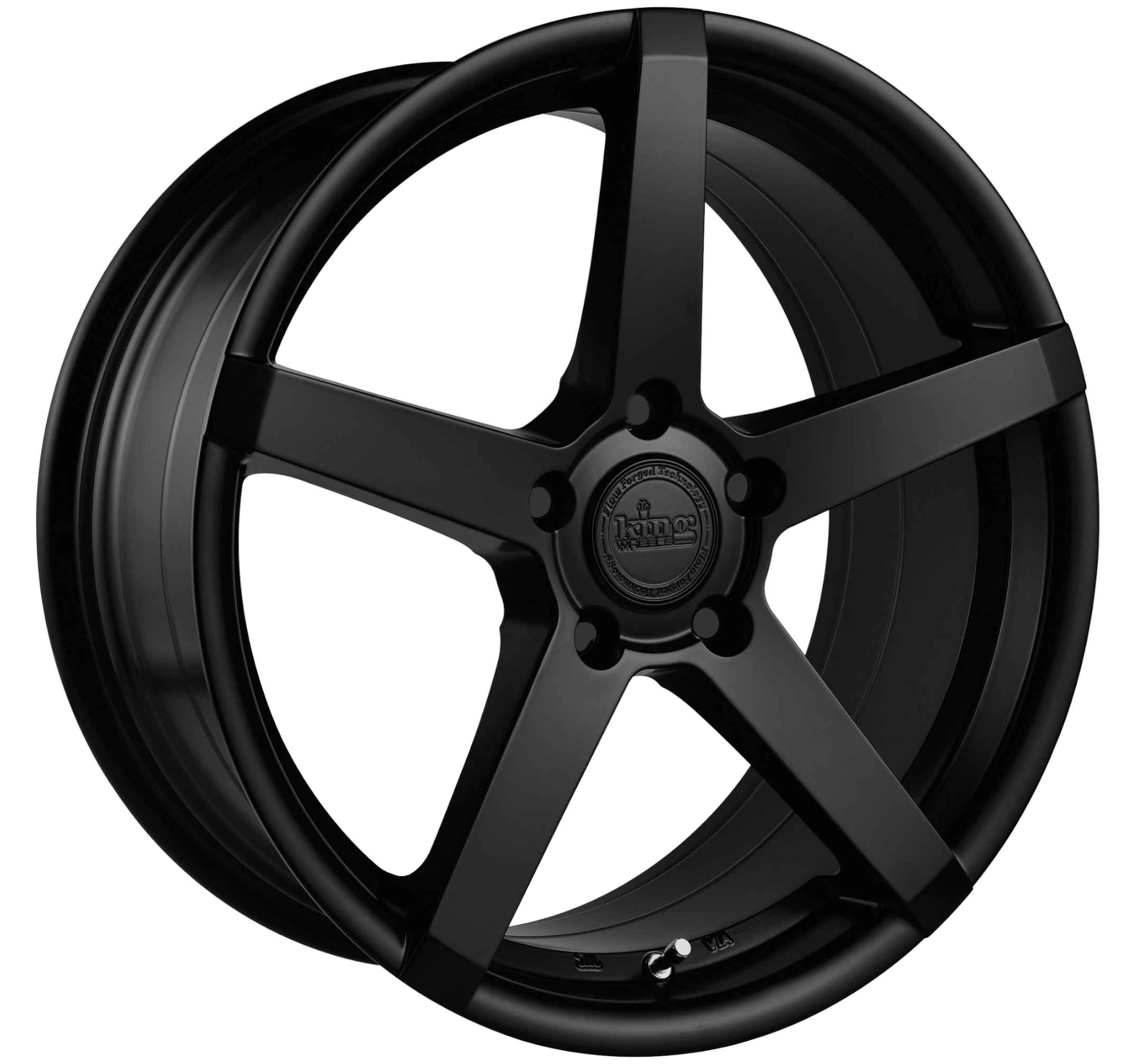King 18x8.0 HOSTILE 5x120 SATIN BLACK +40