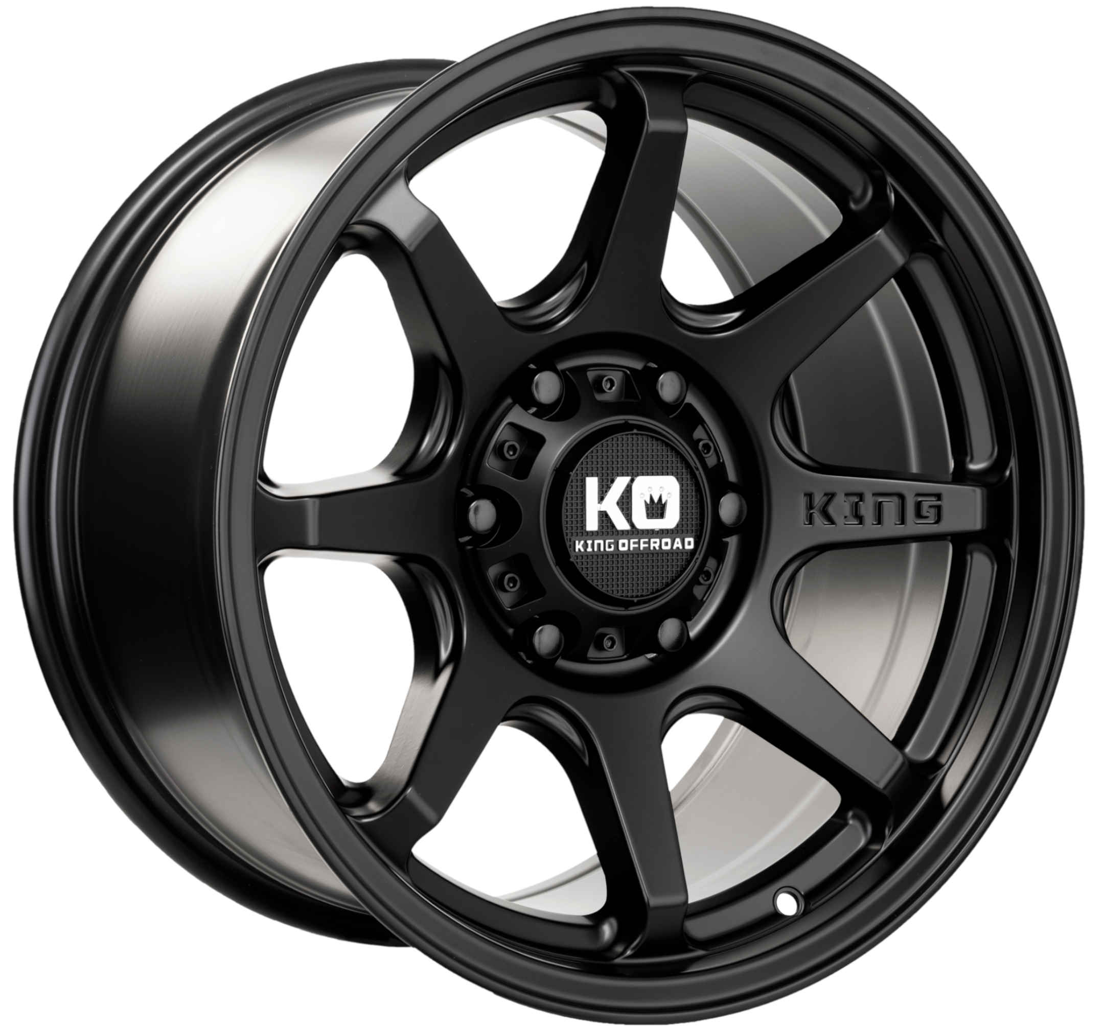 King 18x9 GRAPPLER 6x139.7 SATIN BLACK +12