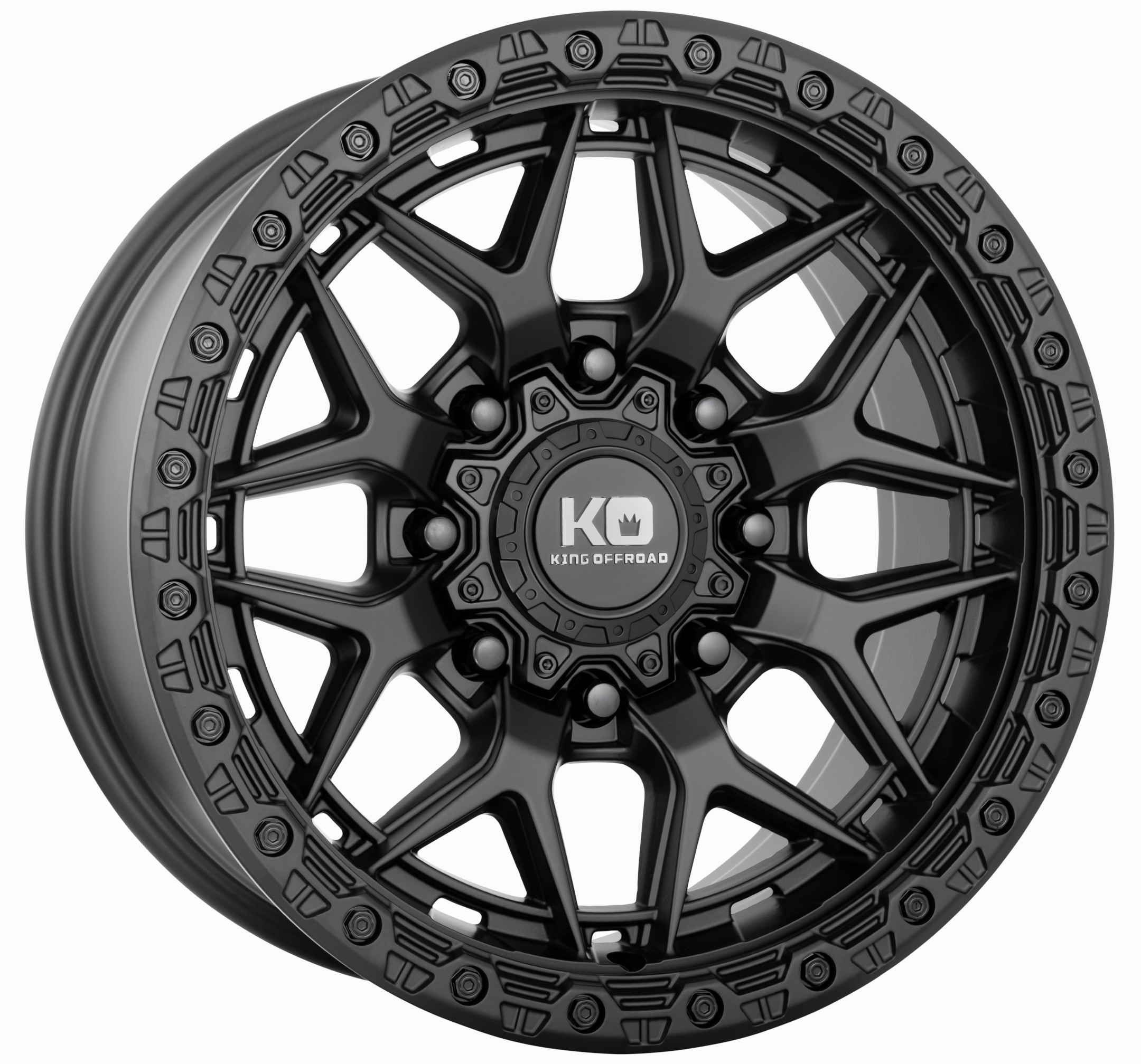 King 18x9 GROWLER 8x165.1 SATIN BLACK +18