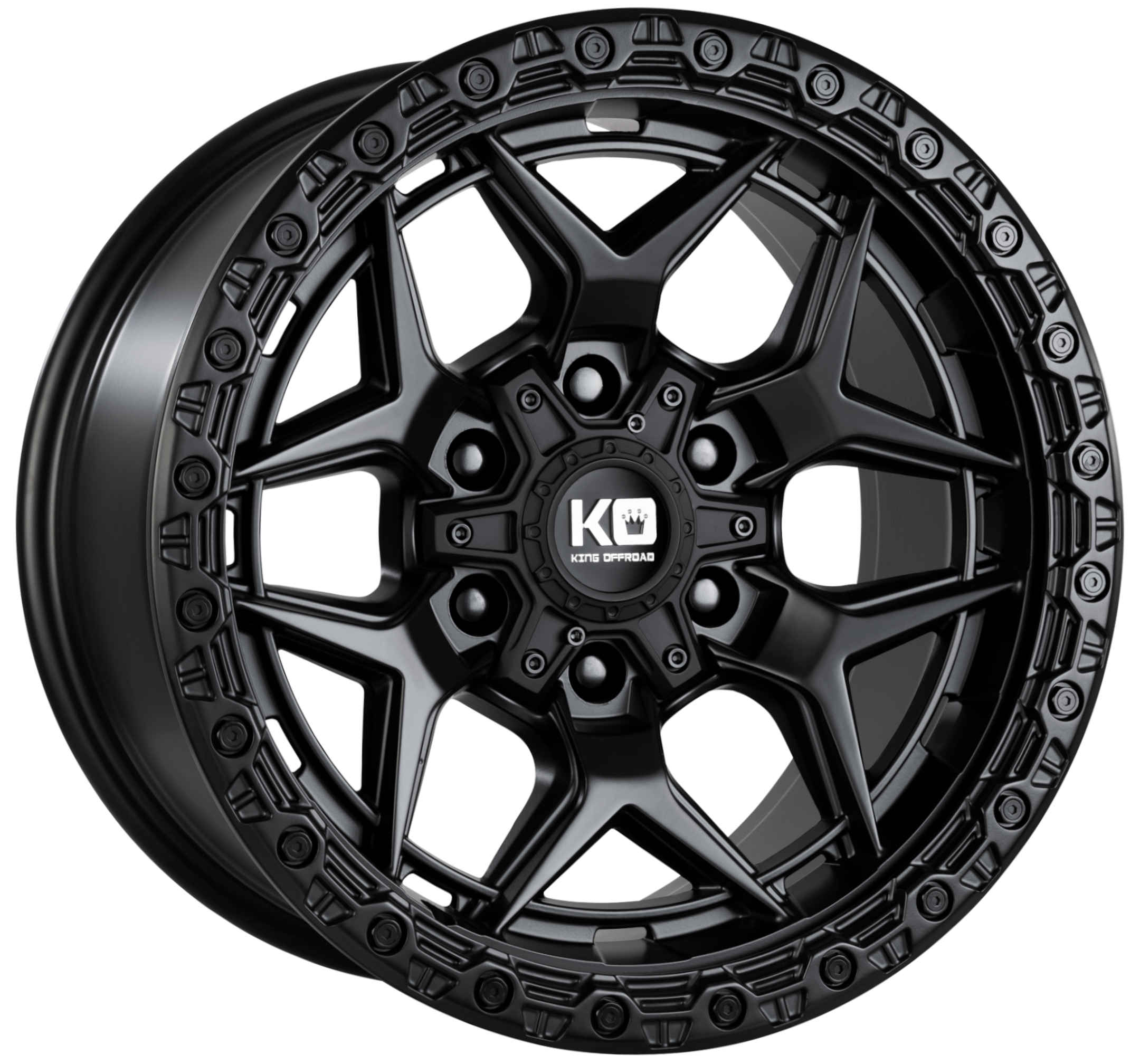 King 20x9 GROWLER 6x135 & 6x139.7 SATIN BLACK +0