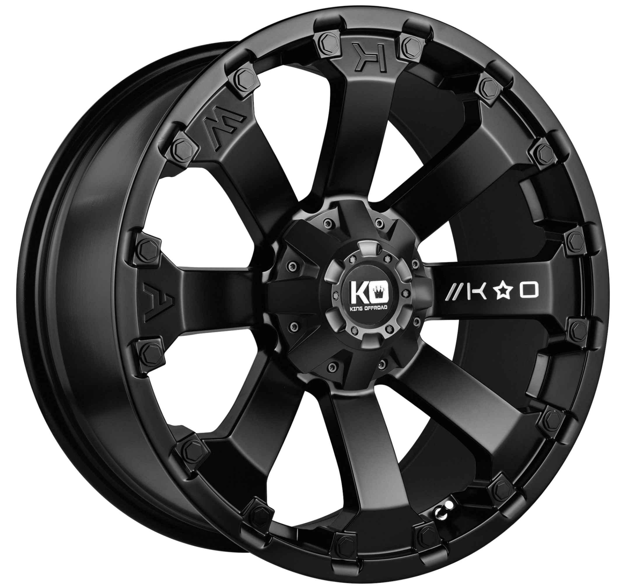 King 20x9 AMBUSH 6x139.7 SATIN BLACK +0