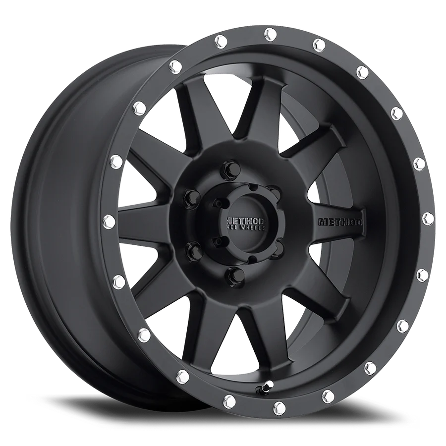 Method Race Wheels 17x9 MR301 The Standard 5x127 SATIN BLACK -12