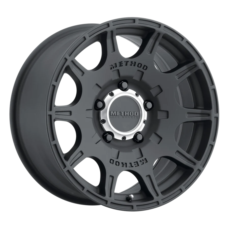 Method Race Wheels 18x9 MR308 Roost 5x150 SATIN BLACK +18