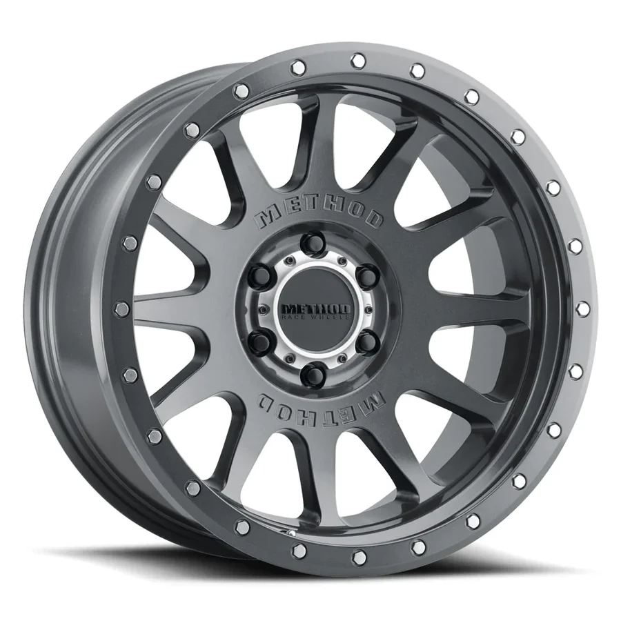 Method Race Wheels 20x10 MR605 NV 8x180 GLOSS TITANIUM -24