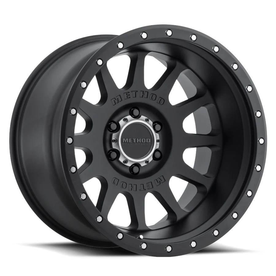 Method Race Wheels 20x9 MR605 NV 8x170 SATIN BLACK -12