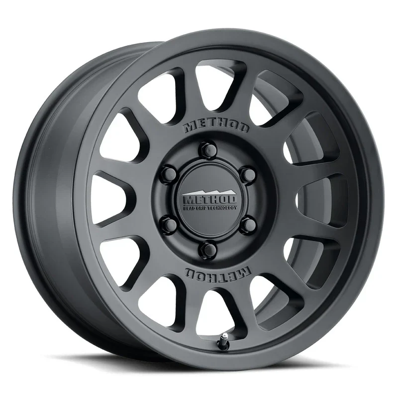 Method Race Wheels 16x8 MR703 Bead Grip 6x139.7 SATIN BLACK +0