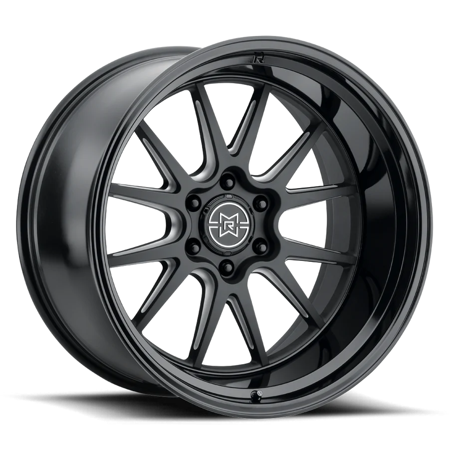 Method Race Wheels 20x9 MR802 6x139.7 DOUBLE BLACK MILLED +0