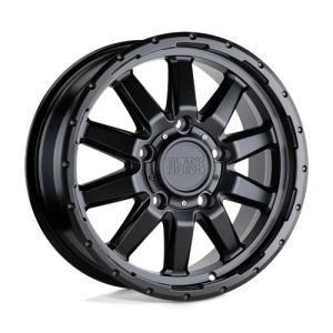 Black Rhino Hard Alloys 17X7.5 EXCURSION 6X139.7 MATTE BLACK +35