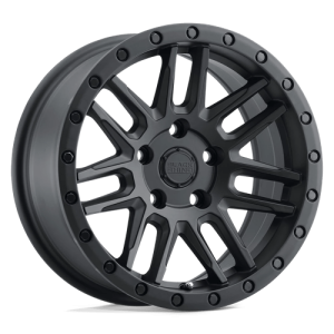 Black Rhino Hard Alloys 17X8 ARCHES 5X100 MATTE BLACK +30