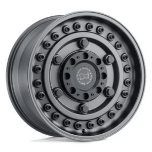 Black Rhino Hard Alloys 17X8 ARMORY 6X130 GUN BLACK +38
