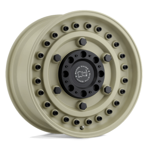 Black Rhino Hard Alloys 17X8 ARMORY 5X160 DESERT SAND +45
