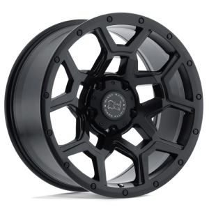 Black Rhino Hard Alloys 17X8 OVERLAND 5X114.3 MATTE BLACK +35