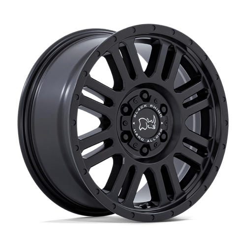 Black Rhino Hard Alloys 17X8 YELLOWSTONE 6X130 MATTE BLACK +38
