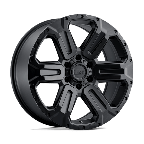 Black Rhino Hard Alloys 17X8.5 WANAKA 5X114.3 MATTE BLACK +35