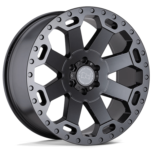 Black Rhino Hard Alloys 17X9 WARLORD 5X127 MATTE GUNMETAL -12