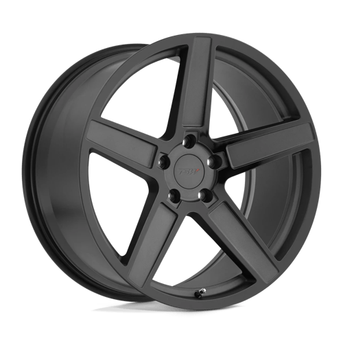 TSW 18X8.5 ASCENT 5X120 MATTE GUNMETAL W/ GLOSS BLACK FACE +40