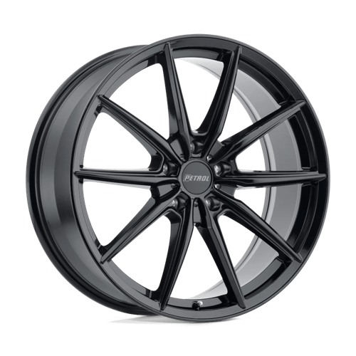 Petrol 19X8 P4B 5X107.95 GLOSS BLACK +40