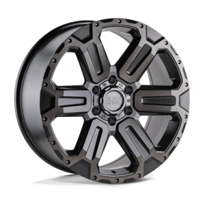 wheelpros-2090wka126140g12.png Black Rhino Hard Alloys 20X9 WANAKA 6X139.7 MATTE GUNMETAL W/ BRUSHED FACE & GUNMETAL TINT +12