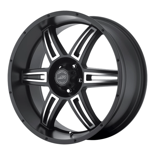 American Racing 22X9.5 AR890 6X139.7 SATIN BLACK MACHINED +35