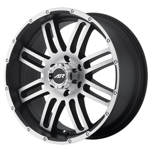 American Racing 20X9 AR901 6X139.7 SATIN BLACK MACHINED +20