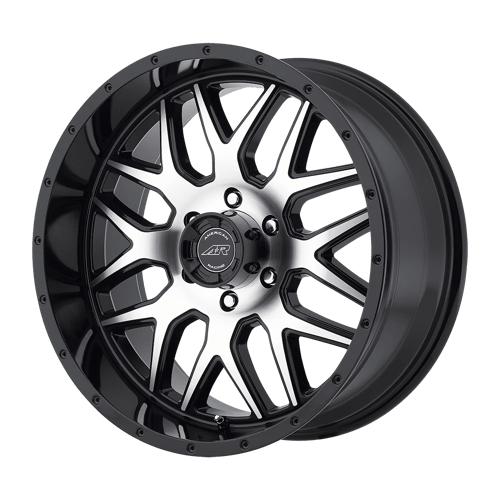 American Racing 20X9 AR910 6X139.7 GLOSS BLACK MACHINED +18
