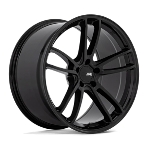 American Racing 20X11 MACH 5X120 GLOSS BLACK +43
