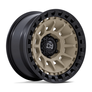 wheelpros-br009tm17856810n.png Black Rhino Hard Alloys 17X8.5 BARRAGE 6X139.7 DESERT SAND ON MATTE BLACK -10
