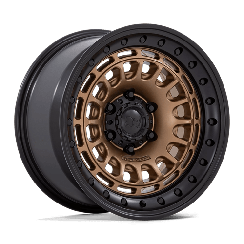 Black Rhino Hard Alloys 17X9 SAHARA 5X127 MATTE BRONZE W/ GLOSS BLACK LIP +0