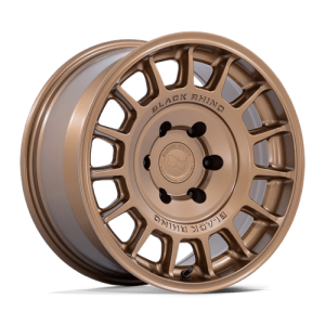 Black Rhino Hard Alloys 17X8 VOLL 5X114.3 MATTE BRONZE +38