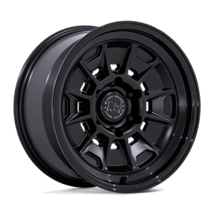 wheelpros-br021mb17856810n.png Black Rhino Hard Alloys 17X8.5 MONDO 6X139.7 MATTE BLACK W/ GLOSS BLACK LIP -10