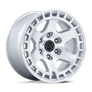 wheelpros-br022sd17856810n.png Black Rhino Hard Alloys 17X8.5 BAHARI 6X139.7 GLOSS SILVER W/ MACHINED FACE -10