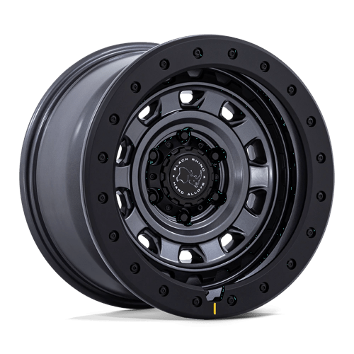 Black Rhino Hard Alloys 16X5.5 XPLORER 5X139.7 MATTE GUNMETAL W/ BLACK ROCK GUARD -13