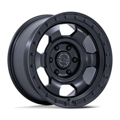Black Rhino Hard Alloys 17X8.5 TROOPER 6X139.7 MATTE BLACK -10