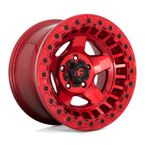 Fuel 1PC 17X9 WARP 6X139.7 CANDY RED -15