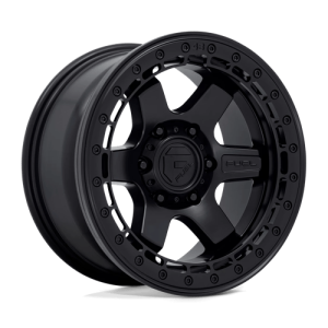 wheelpros-d12217858447.png Fuel 1PC 17X8.5 BLOCK 6X139.7 MATTE BLACK W/ MATTE BLACK RING +0