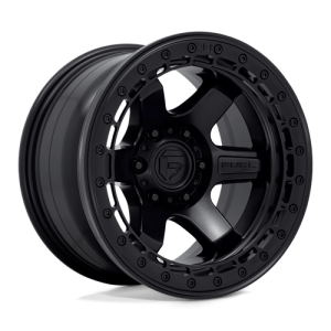 wheelpros-d12217908445.png Fuel 1PC 17X9 BLOCK 6X139.7 MATTE BLACK W/ MATTE BLACK RING -15