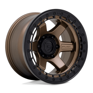 wheelpros-d12417858447.png Fuel 1PC 17X8.5 BLOCK 6X139.7 MATTE BRONZE W/ MATTE BLACK RING +0