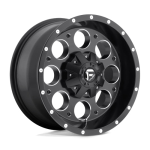 Fuel 1PC 17X9 REVOLVER 5X4.5/5.0 MATTE BLACK MILLED -12