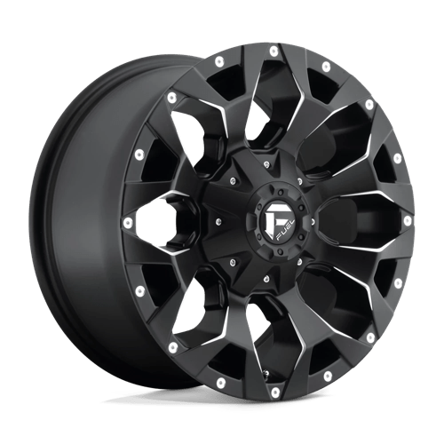 Fuel 1PC 17X8.5 ASSAULT 6X135/5.5 MATTE BLACK MILLED +25