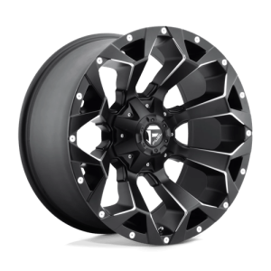 wheelpros-d54622957060.png Fuel 1PC 22X9.5 ASSAULT 5X5.5/150 MATTE BLACK MILLED +20