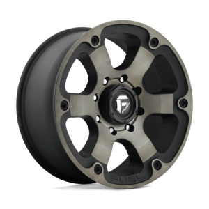 wheelpros-d56420908250.png Fuel 1PC 20X9 BEAST 8X165.1 MATTE BLACK DOUBLE DARK TINT +1