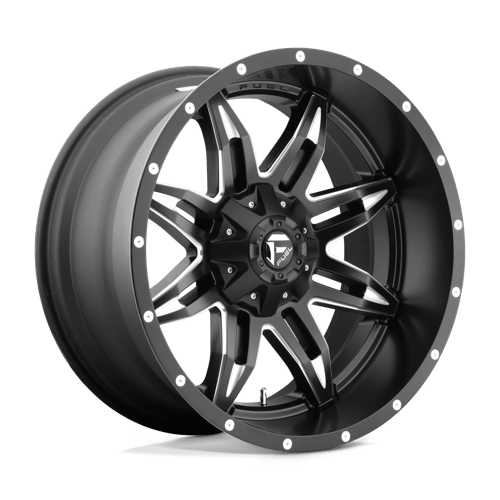 Fuel 1PC 18X9 LETHAL 6X135/5.5 MATTE BLACK MILLED -12