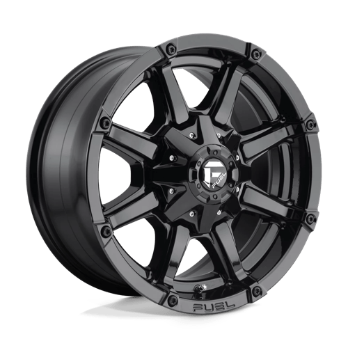 Fuel 1PC 17X9 COUPLER 5X4.5/5.0 GLOSS BLACK -12